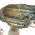 Turkoman head dress with two metal and glass pendants - The Nomads Tent